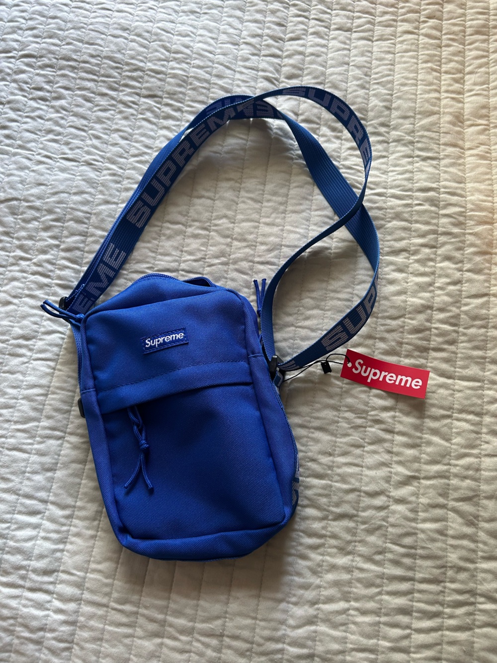 Supreme Blue Crossbody Classic Bag